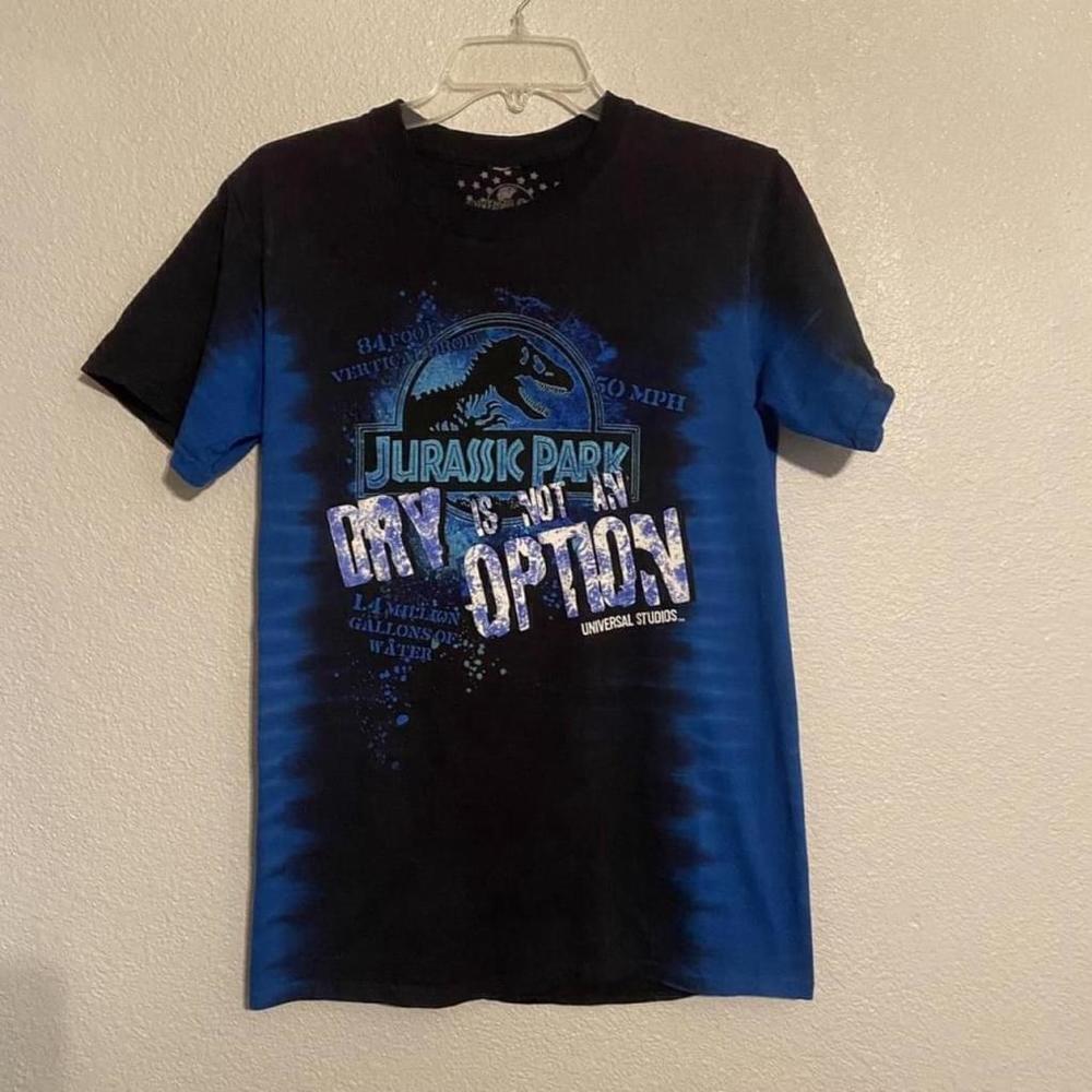 Universal Studios Jurassic Park tie dye T-shirt